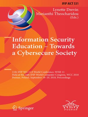 cover image of Information Security Education – Towards a Cybersecure Society